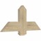 Ekena Millwork Eugene Rough Sawn Timber Gable Bracket, Douglas Fir, 36"W x 16"H x 2"D x 6"F, 11/12 Pitch GBW036X16X0206EUG00RDF - alternate 4